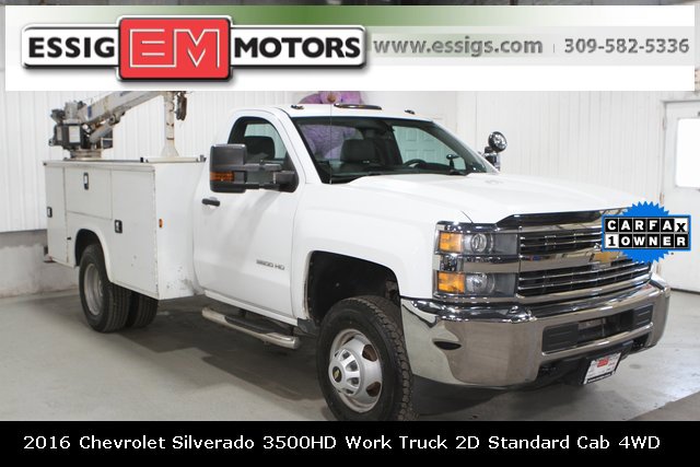 Used 2016 Chevrolet Silverado 3500 W/T w/ WT Convenience Package