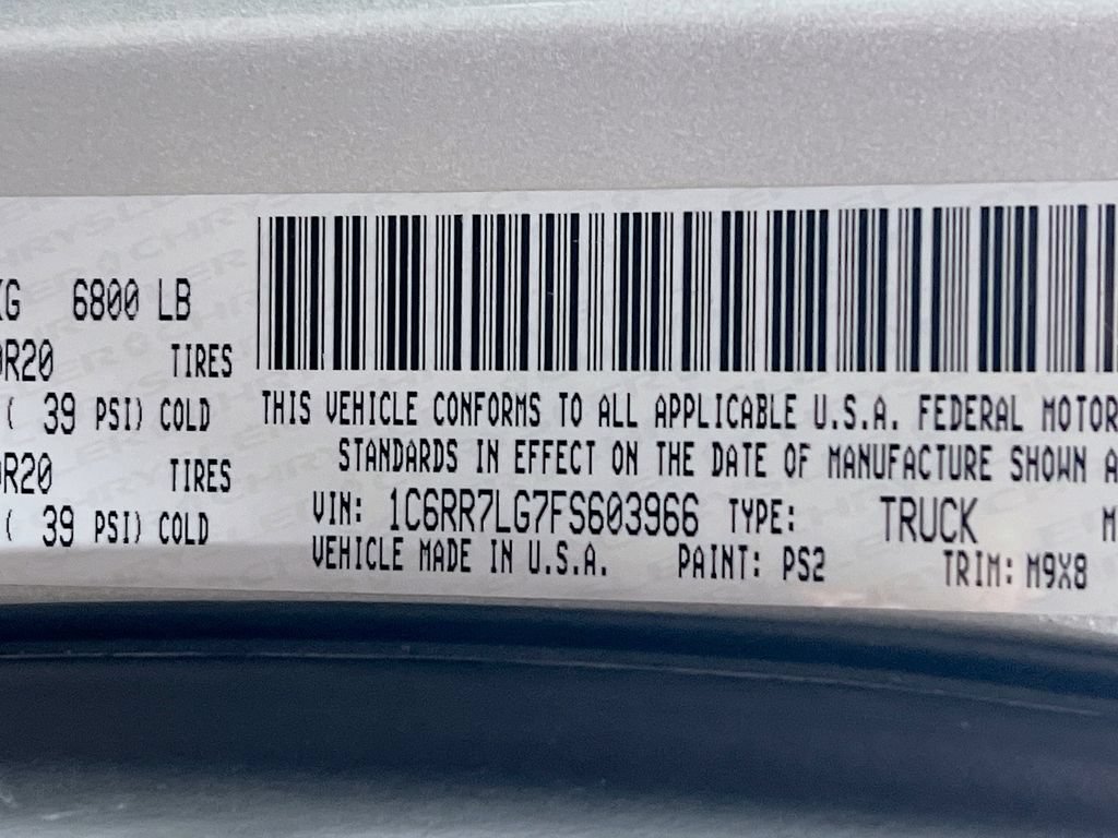 Used 2015 RAM 1500 Big Horn AWD/4WD image 28