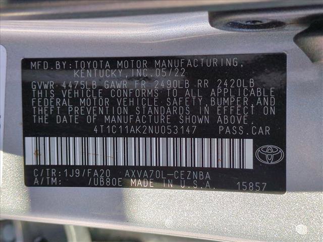 Used 2022 Toyota Camry LE image 23