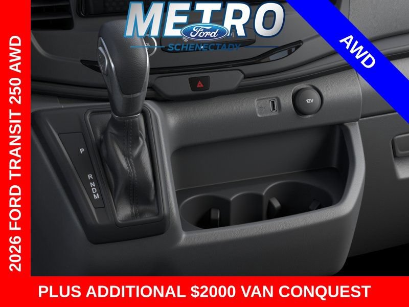 New 2026 Ford Transit 250 148 Medium Roof Extended AWD w/ Load Area Protection Package image 15
