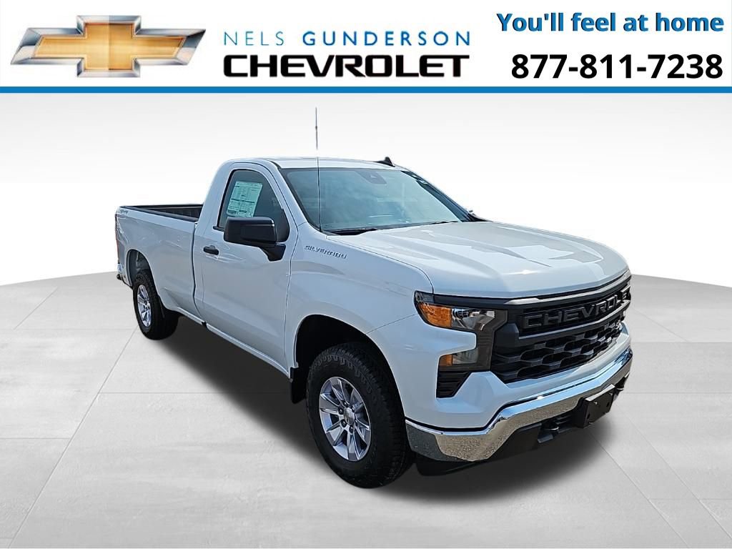 New 2025 Chevrolet Silverado 1500 W/T w/ WT Value Package image 1