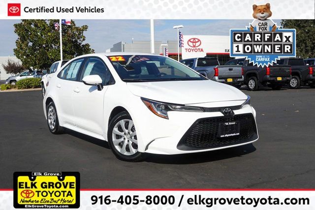 Certified 2022 Toyota Corolla LE