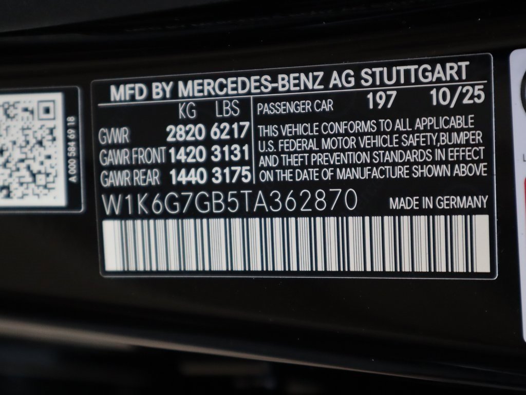 New 2026 Mercedes-Benz S 580 4MATIC Sedan image 44