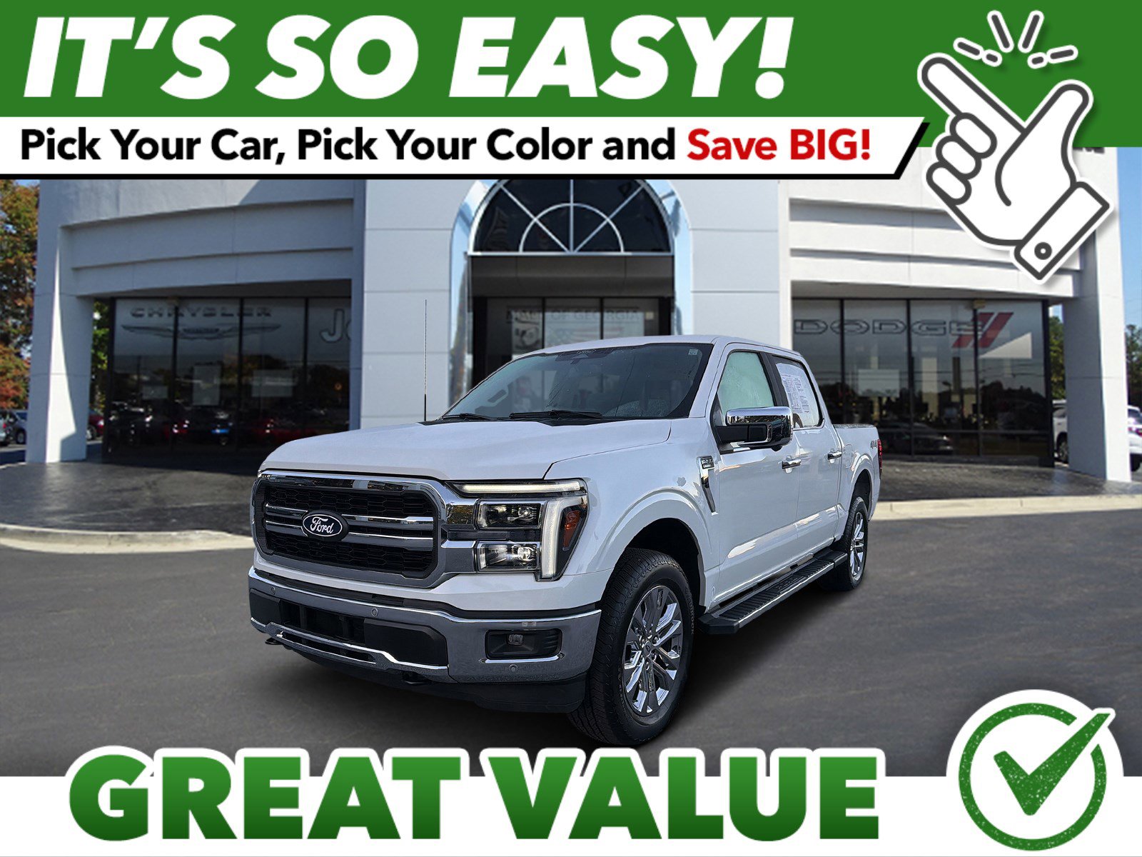 Used 2025 Ford F150 Lariat w/ Equipment Group 501A Mid