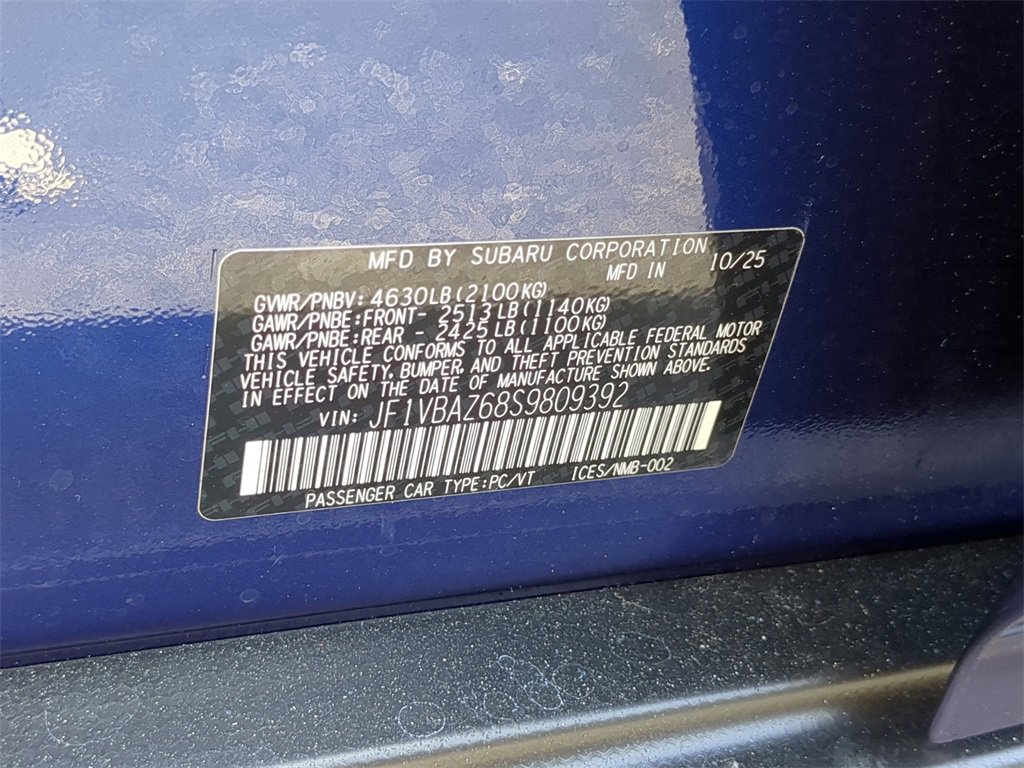 New 2025 Subaru WRX tS image 34