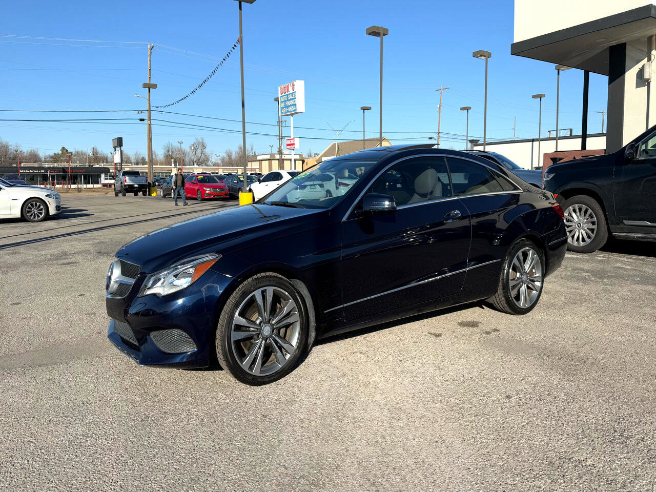 Used 2014 Mercedes-Benz E 350 4MATIC Coupe w/ Premium 1 Package image 2