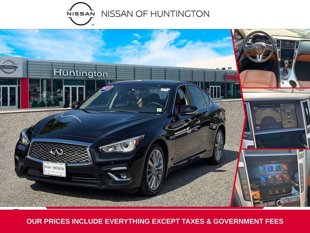 Used 2023 INFINITI Q50 Luxe w/ Cargo Package