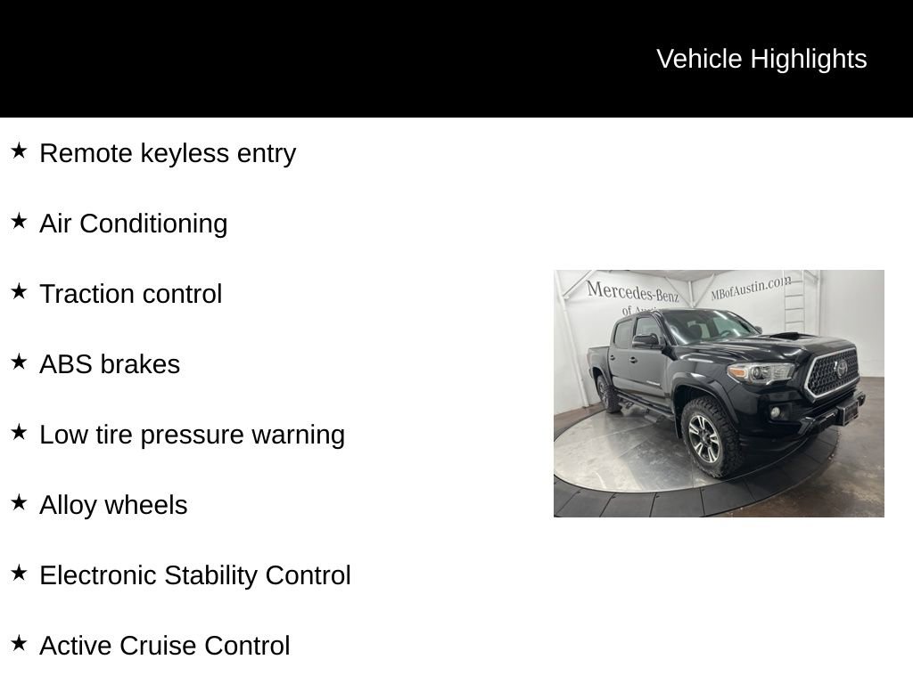 Used 2019 Toyota Tacoma TRD Sport w/ Technology Package image 6