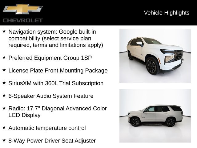 Certified 2026 Chevrolet Tahoe RST AWD/4WD image 5