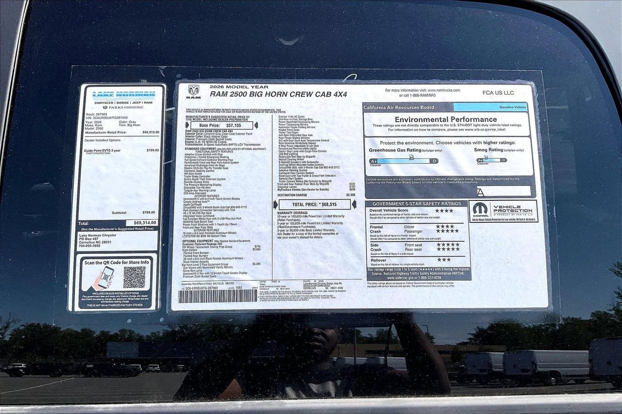 New 2026 RAM 2500 Big Horn AWD/4WD image 38