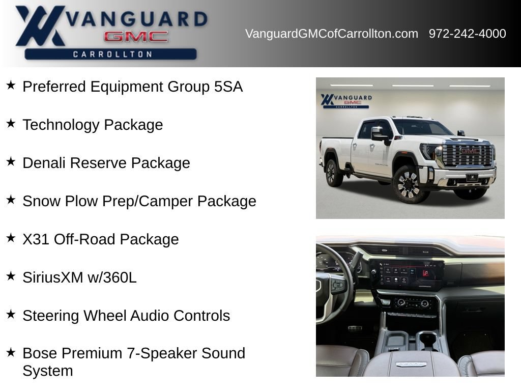 Used 2024 GMC Sierra 2500 Denali w/ Denali Reserve Package AWD/4WD image 6