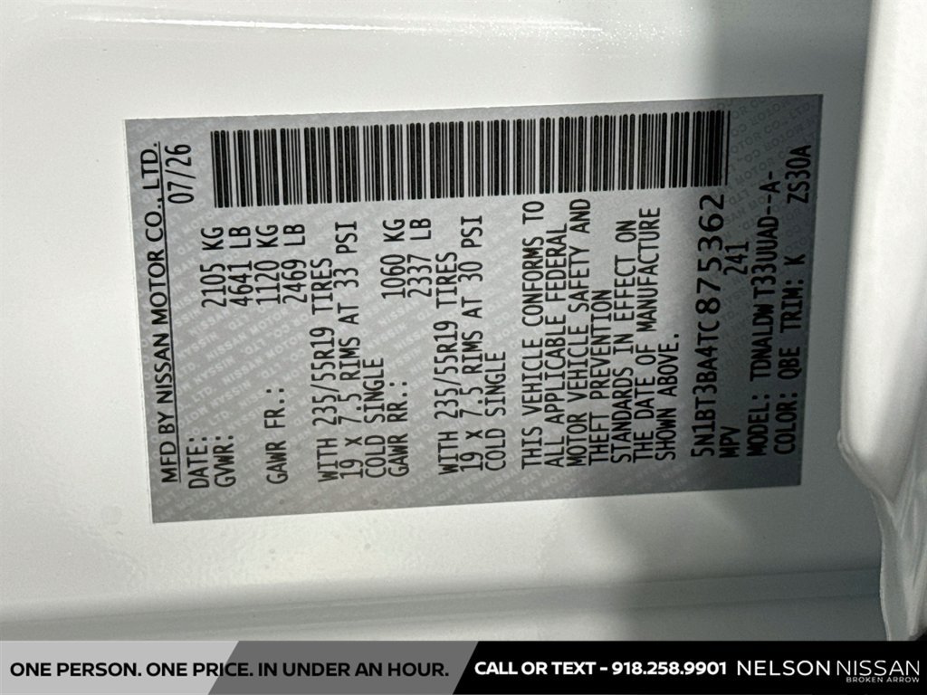 New 2026 Nissan Rogue Dark Armor FWD image 31