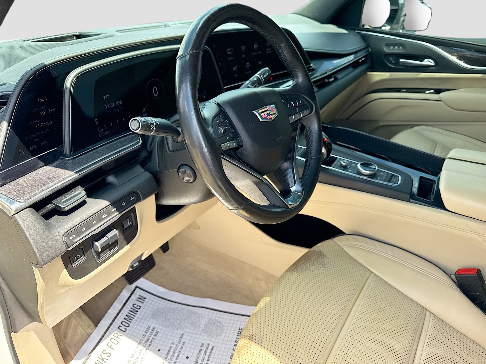 Used 2021 Cadillac Escalade ESV Premium Luxury w/ Driver Assist Tech Package AWD/4WD image 28
