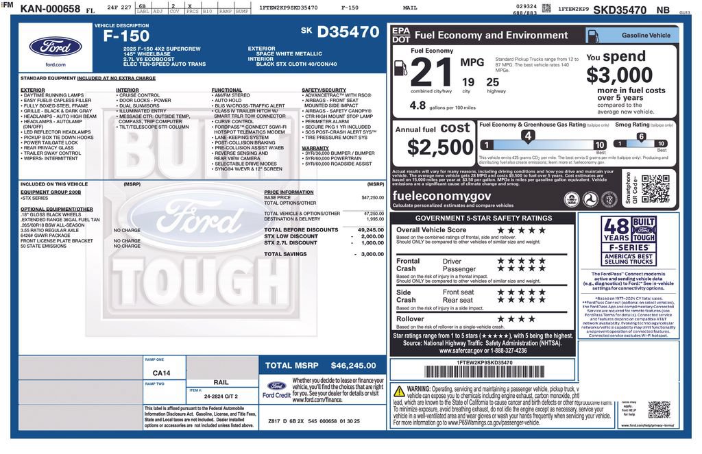 Used 2025 Ford F150 STX RWD image 5