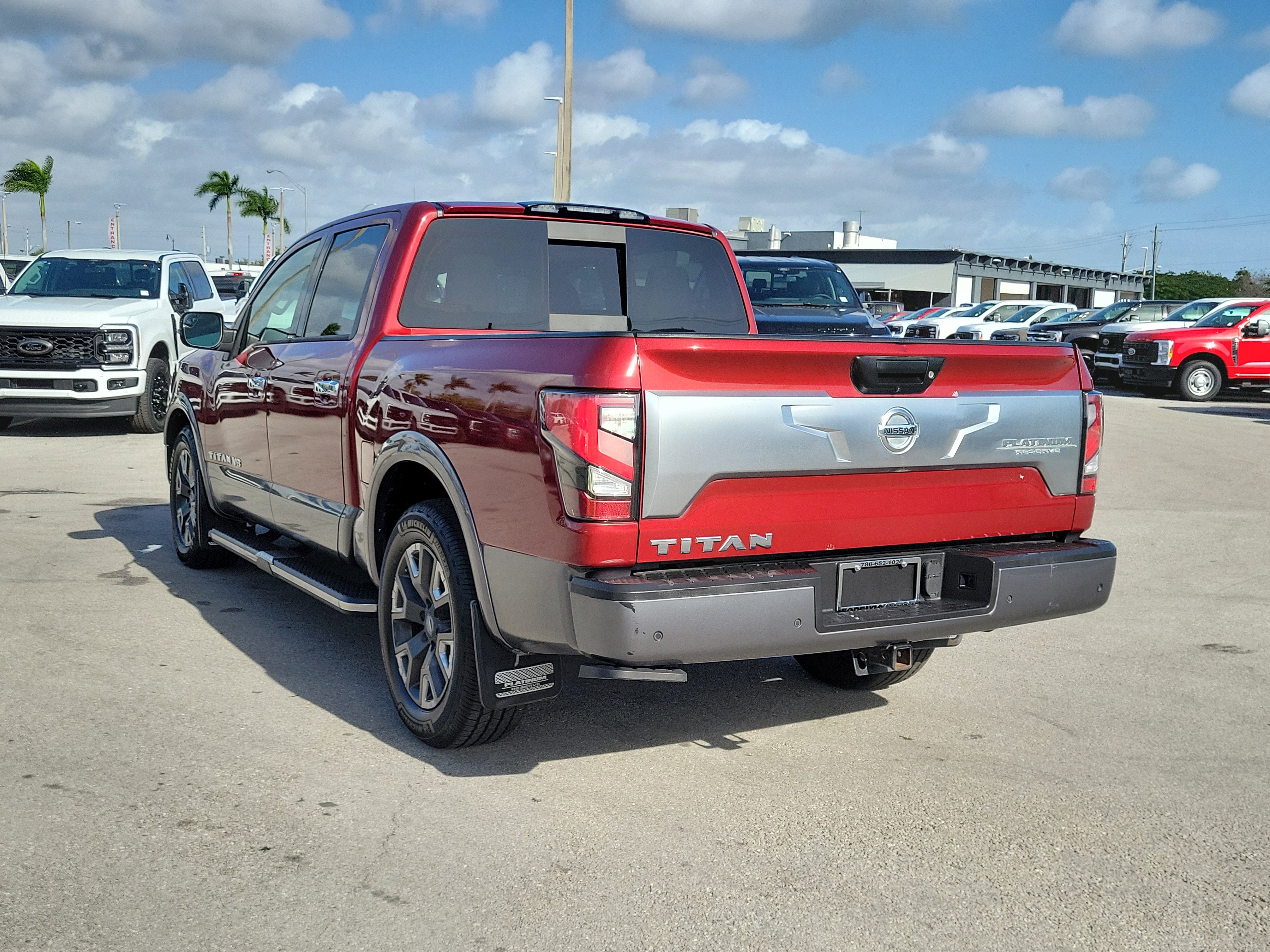 Used 2020 Nissan Titan Platinum Reserve w/ Moonroof Package image 7