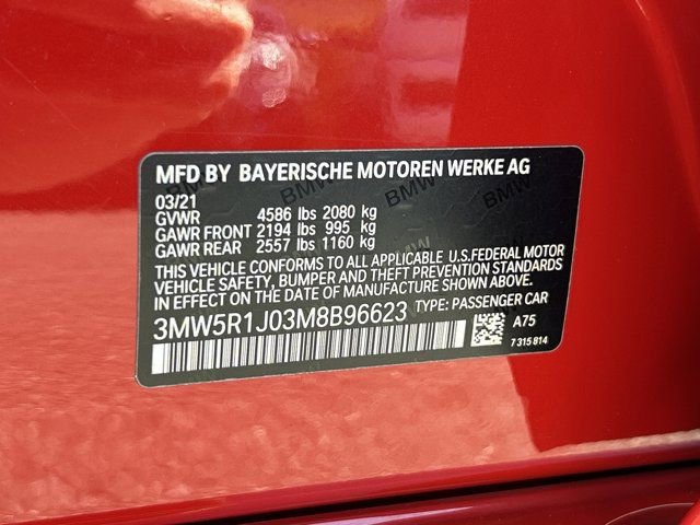 Used 2021 BMW 330i Sedan w/ Convenience Package image 38