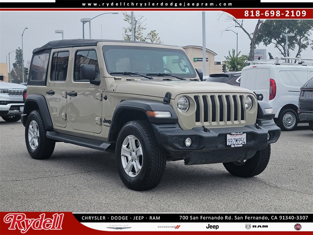Used 2022 Jeep Wrangler Unlimited Sport image 1