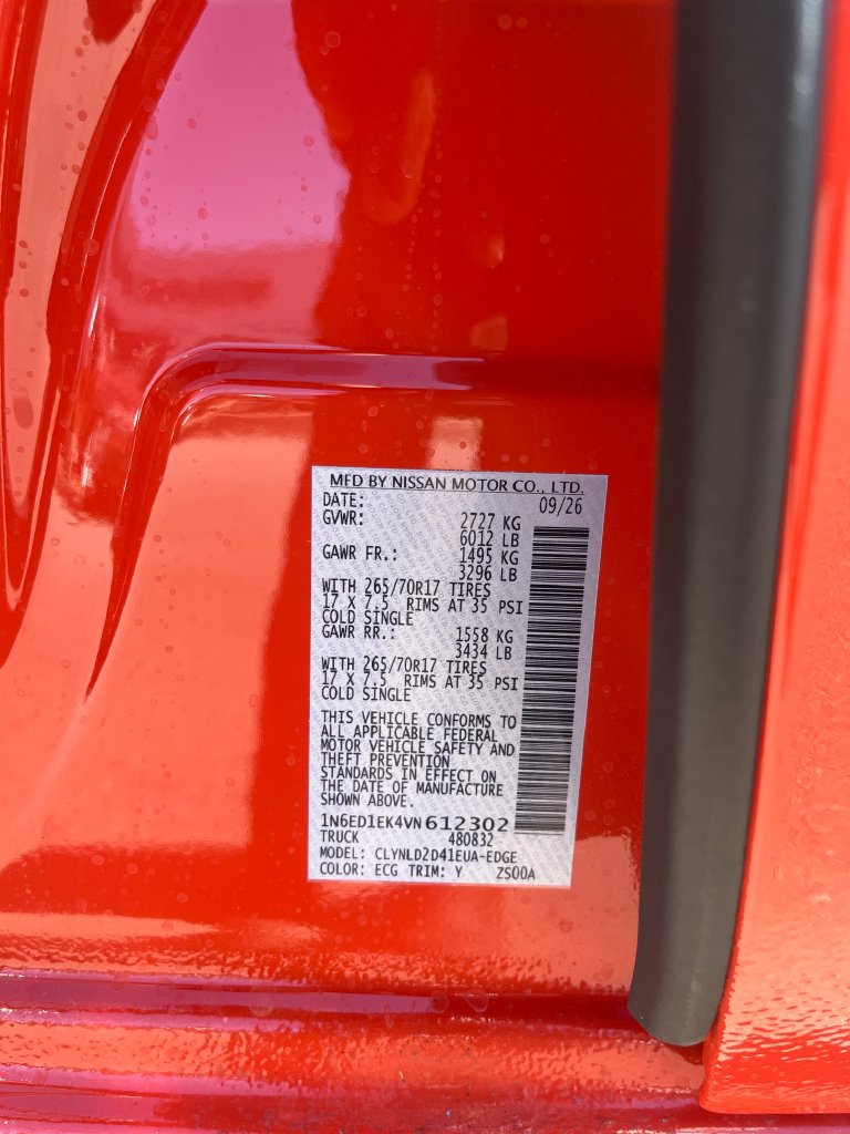 New 2027 Nissan Frontier PRO-4X w/ Pro Premium Package AWD/4WD image 29