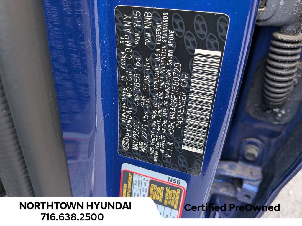 Certified 2023 Hyundai Elantra SEL FWD image 35