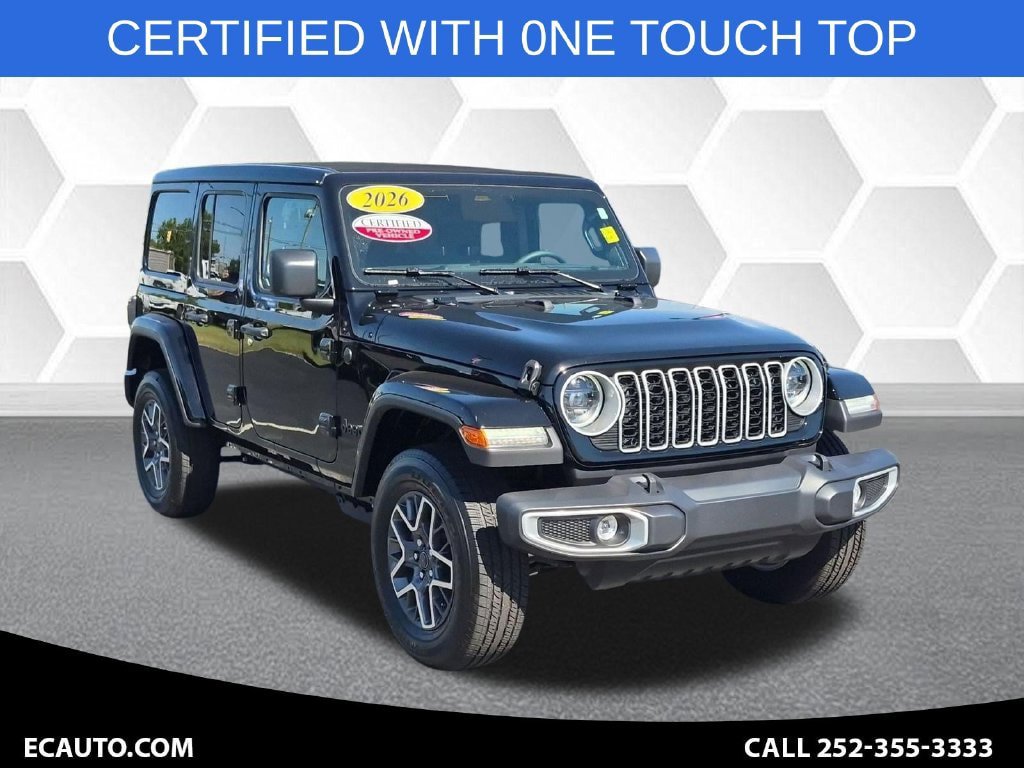 Certified 2026 Jeep Wrangler Unlimited Sahara