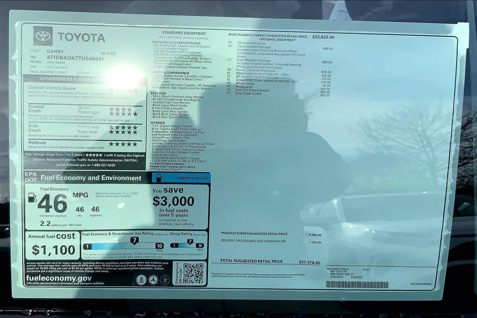 New 2026 Toyota Camry SE AWD/4WD image 21