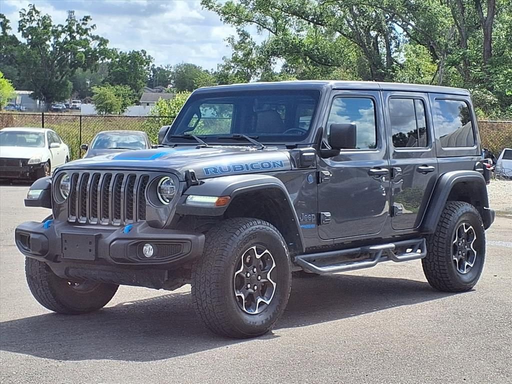 Used 2021 Jeep Wrangler Unlimited Rubicon 4xe w/ Cold Weather Group image 3