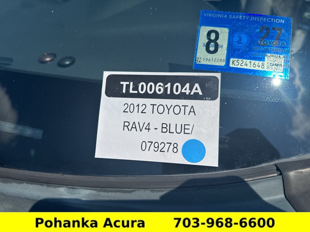 Used 2012 Toyota RAV4 Limited w/ Navigation Value Pkg AWD/4WD image 36