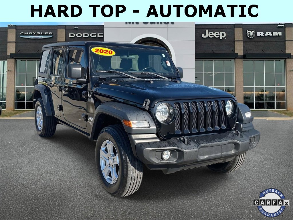 Used 2020 Jeep Wrangler Unlimited Sport S