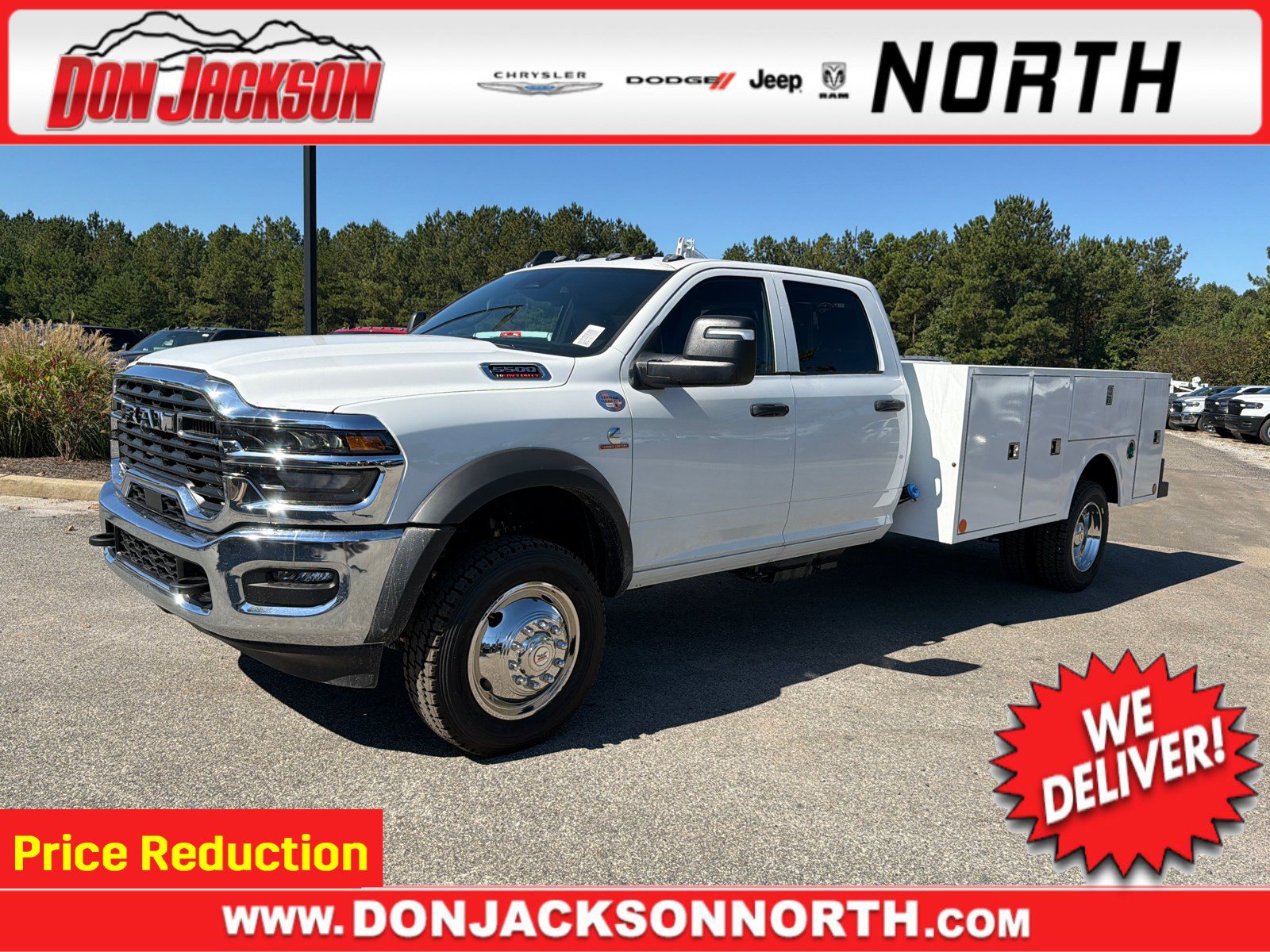 New 2026 RAM 5500 Tradesman w/ Chrome Appearance Group