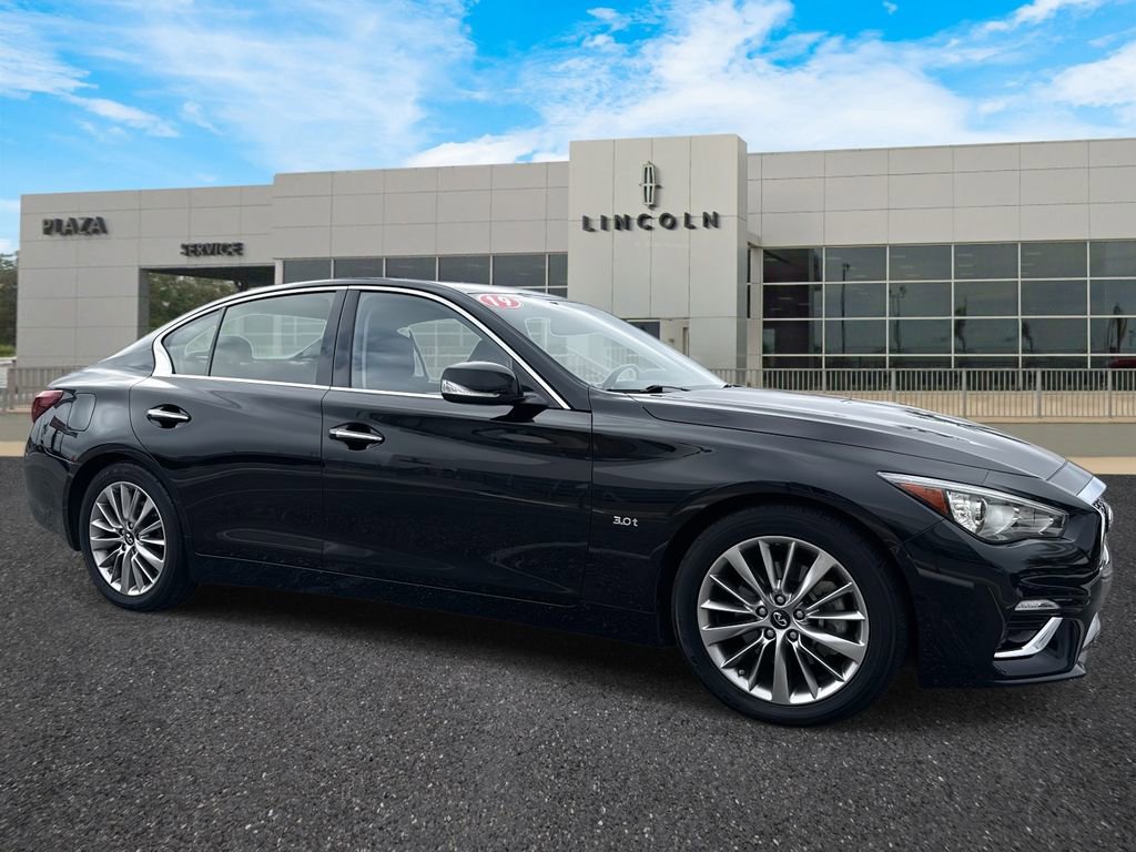 Used 2019 INFINITI Q50 Luxe w/ Essential Package (3.0T Luxe)