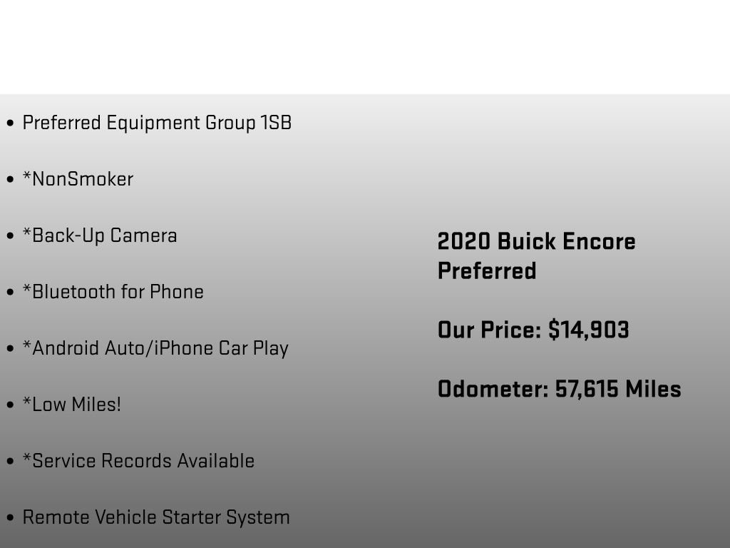Used 2020 Buick Encore Preferred FWD image 6