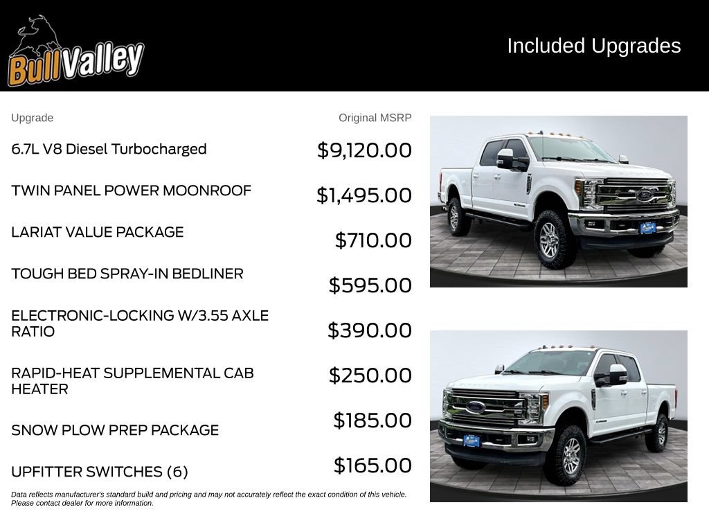 Used 2019 Ford F250 Lariat w/ Lariat Value Package AWD/4WD image 11