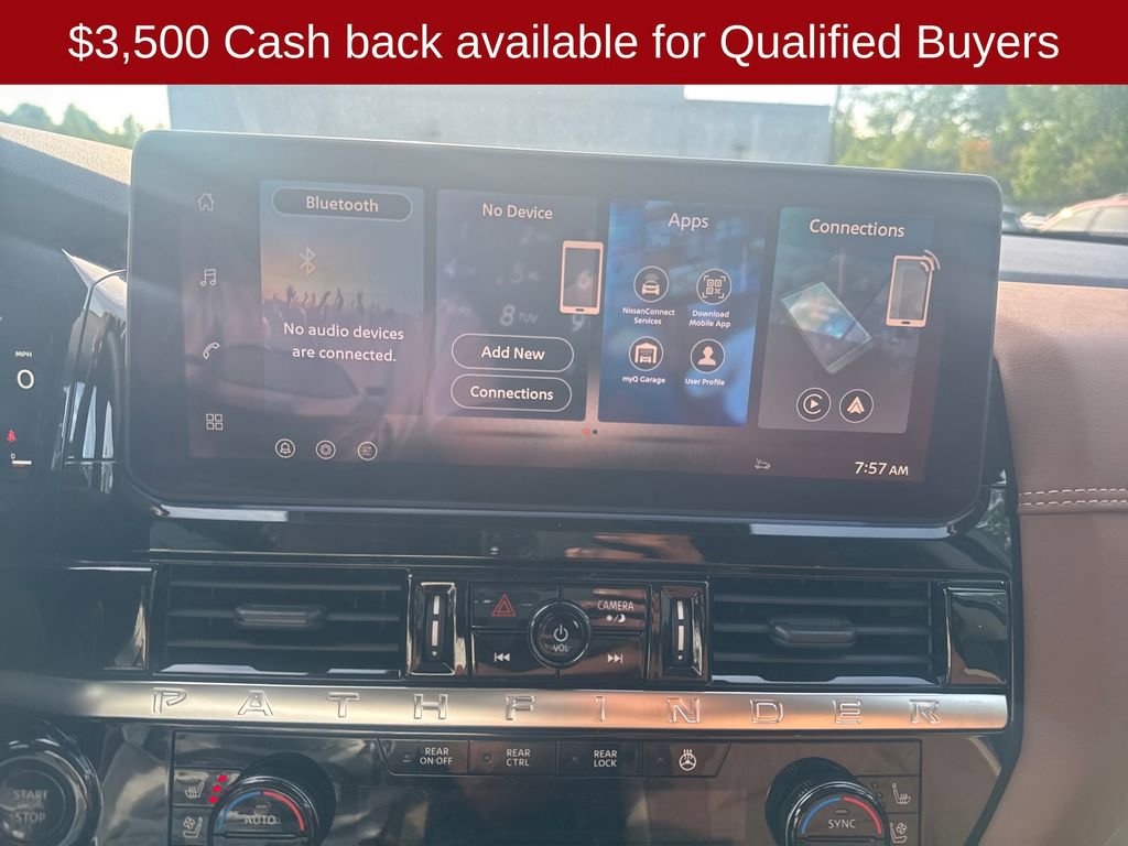 New 2026 Nissan Pathfinder Platinum w/ Cargo Package FWD image 18
