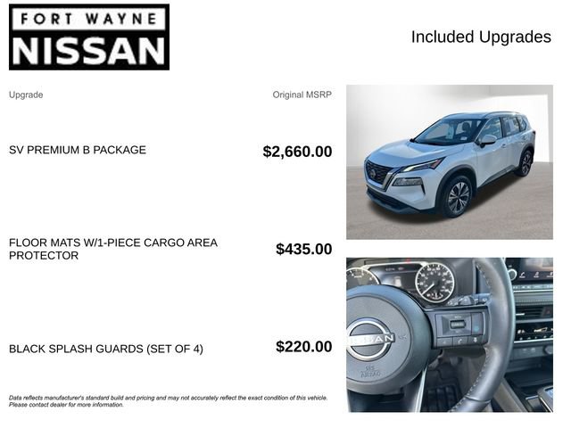Certified 2023 Nissan Rogue SV w/ SV Premium B Package image 4