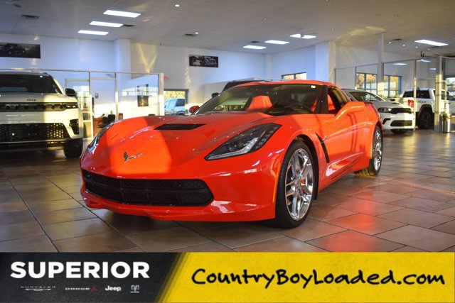 Used 2017 Chevrolet Corvette Stingray Coupe w/ 2LT Preferred Equipment Group RWD image 1
