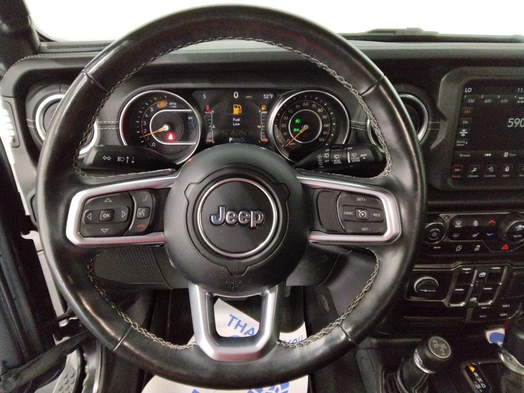 Used 2021 Jeep Wrangler Unlimited Sahara w/ Uconnect 4C Nav & Sound Group image 12