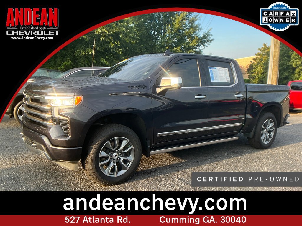 Certified 2022 Chevrolet Silverado 1500 High Country w/ High Country Premium Package
