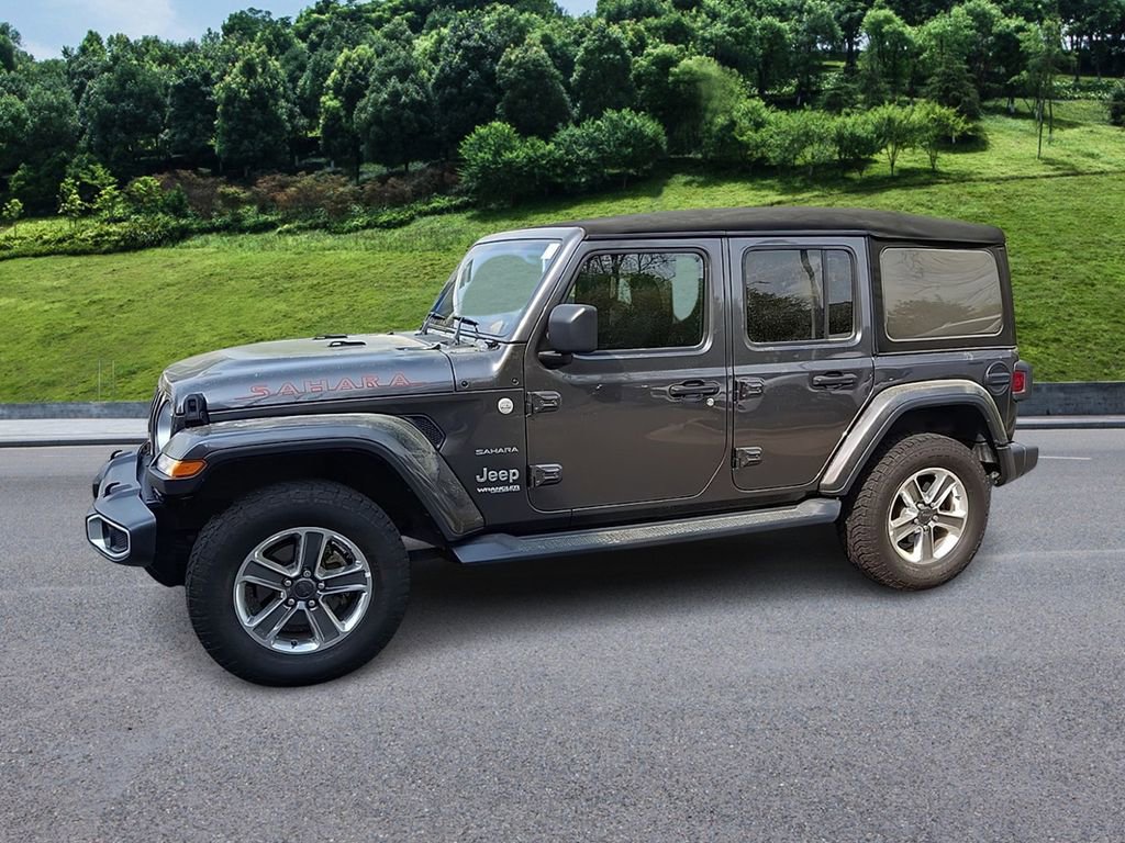 Used 2021 Jeep Wrangler Unlimited Sahara AWD/4WD image 4