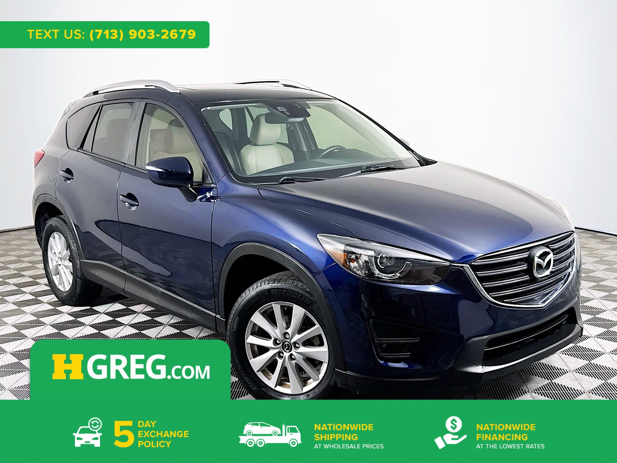 Used 2016 MAZDA CX-5 Touring w/ Touring Technology Package FWD video 1