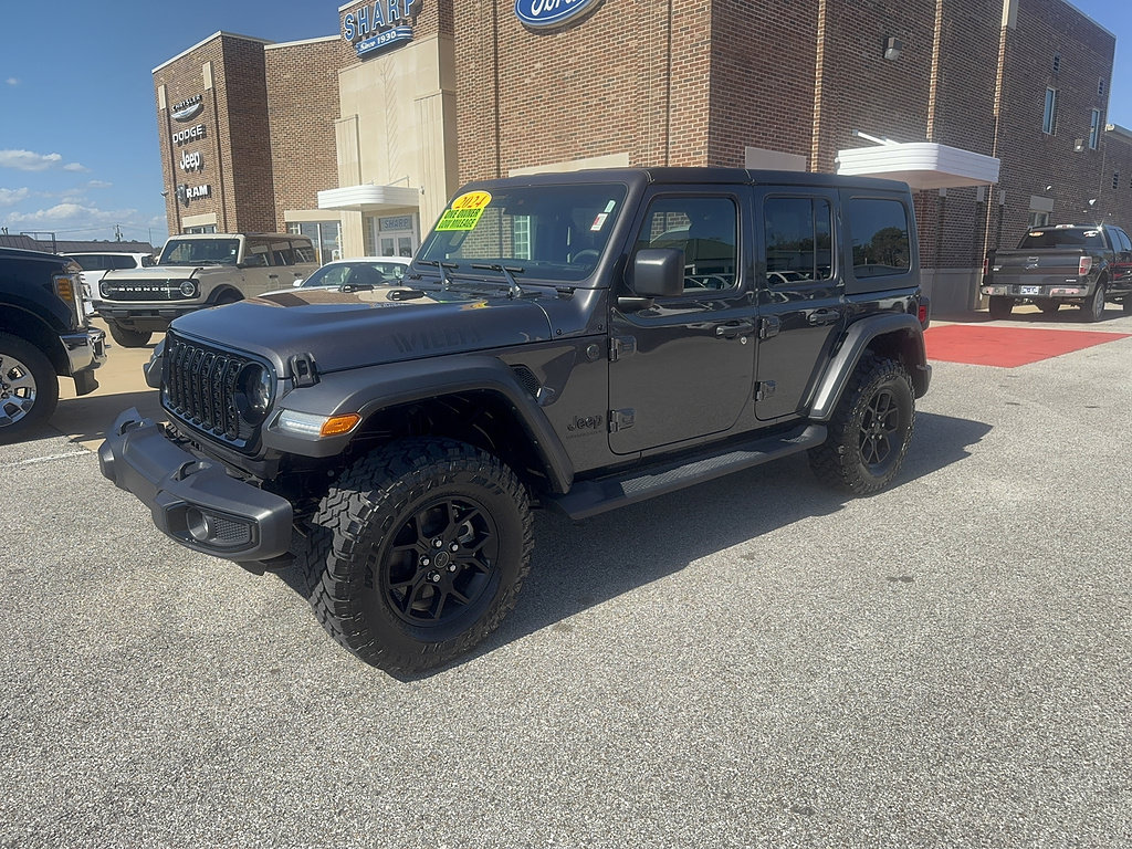 Used 2024 Jeep Wrangler Unlimited Sport AWD/4WD image 3