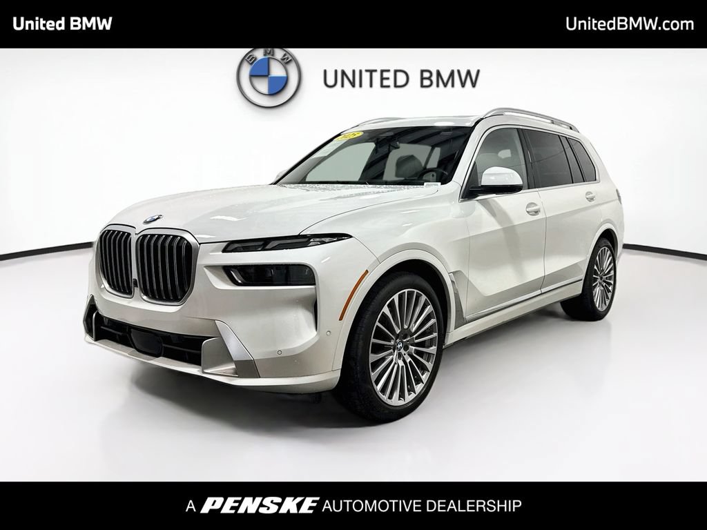 Certified 2025 BMW X7 xDrive40i w/ Parking Assistance Package