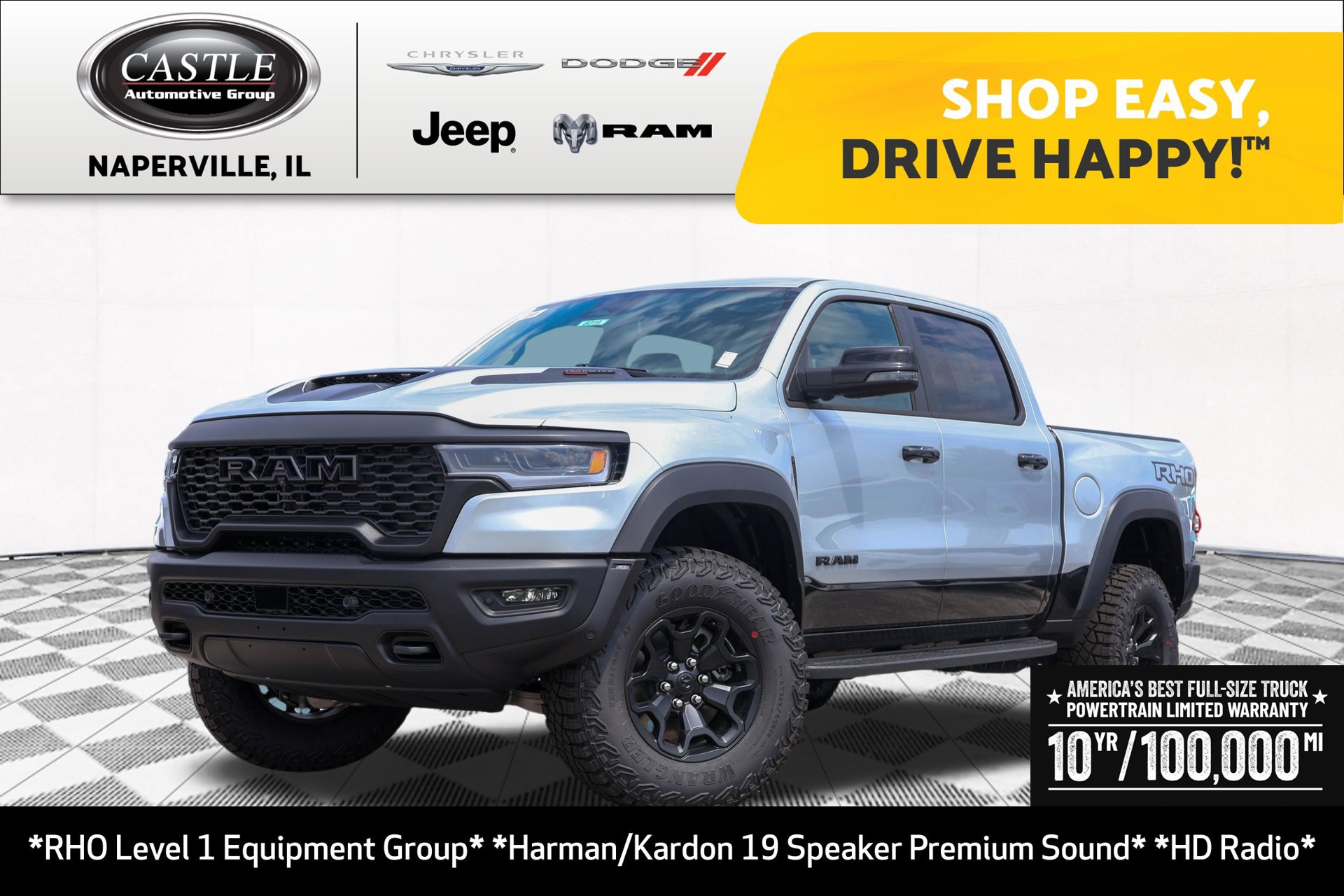 New 2026 RAM 1500 RHO w/ RHO Level 1 Equipment Group