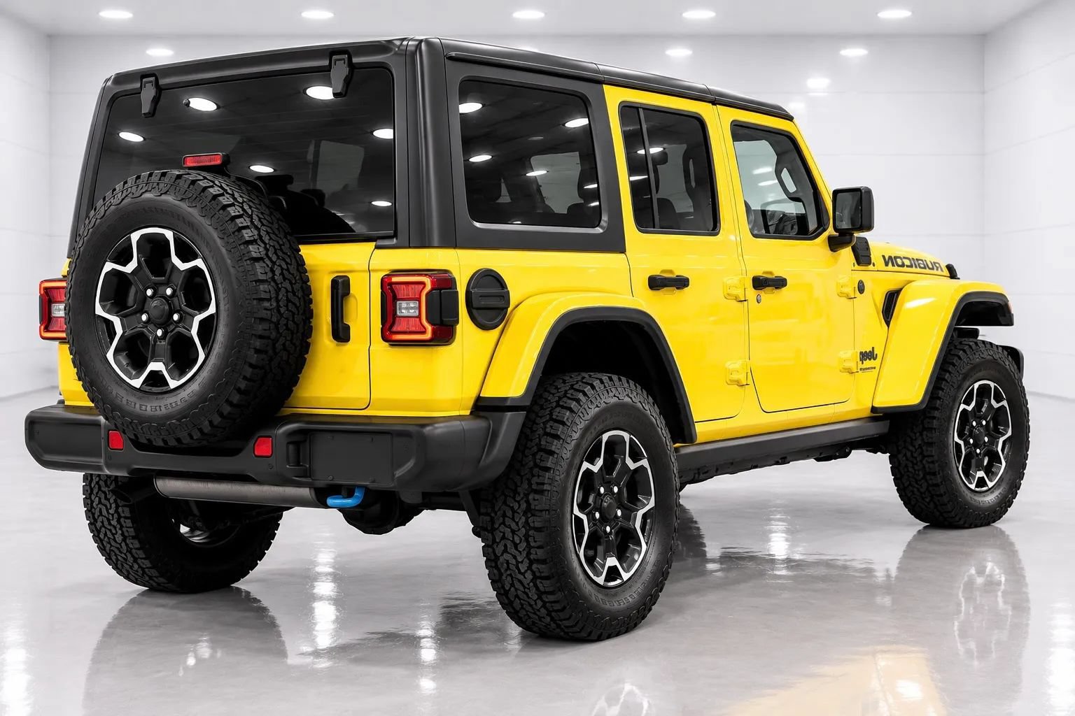 Used 2023 Jeep Wrangler Unlimited Rubicon 4xe w/ Steel Bumper Group AWD/4WD image 5