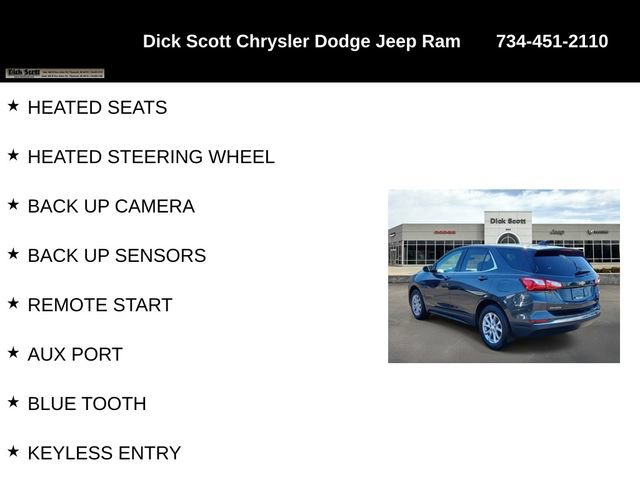 Used 2020 Chevrolet Equinox LT w/ Driver Convenience Package image 8