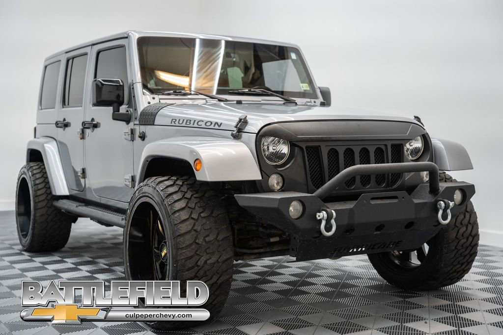 Used 2015 Jeep Wrangler Unlimited Rubicon w/ Connectivity Group image 1