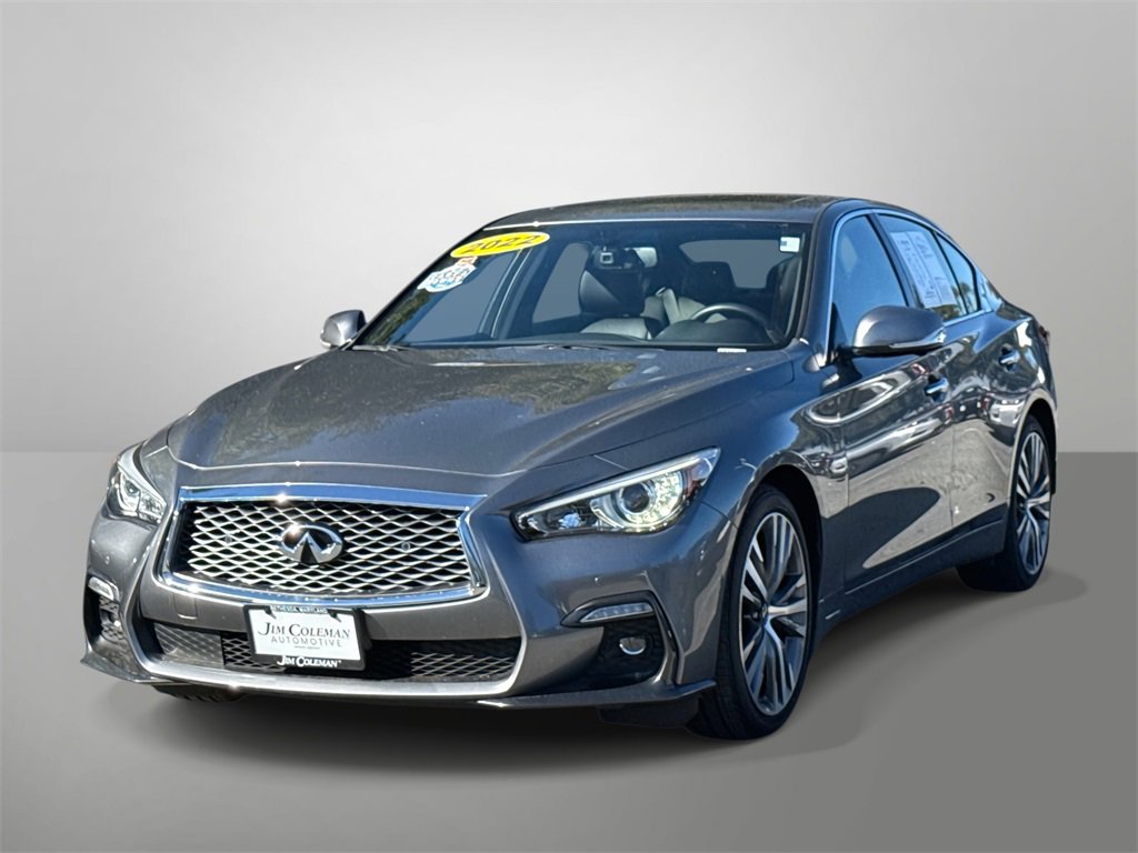 Used 2022 INFINITI Q50 Sensory