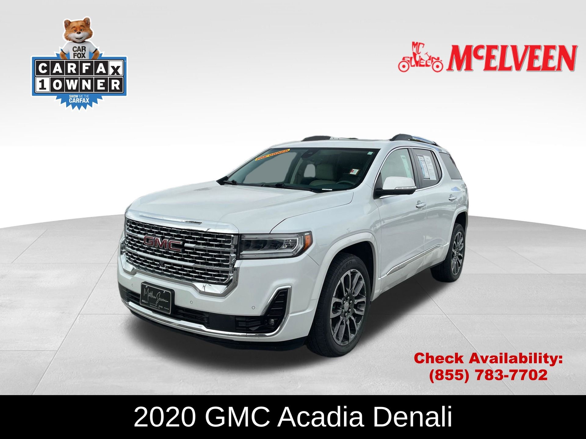 Used 2020 GMC Acadia Denali w/ Trailering Package