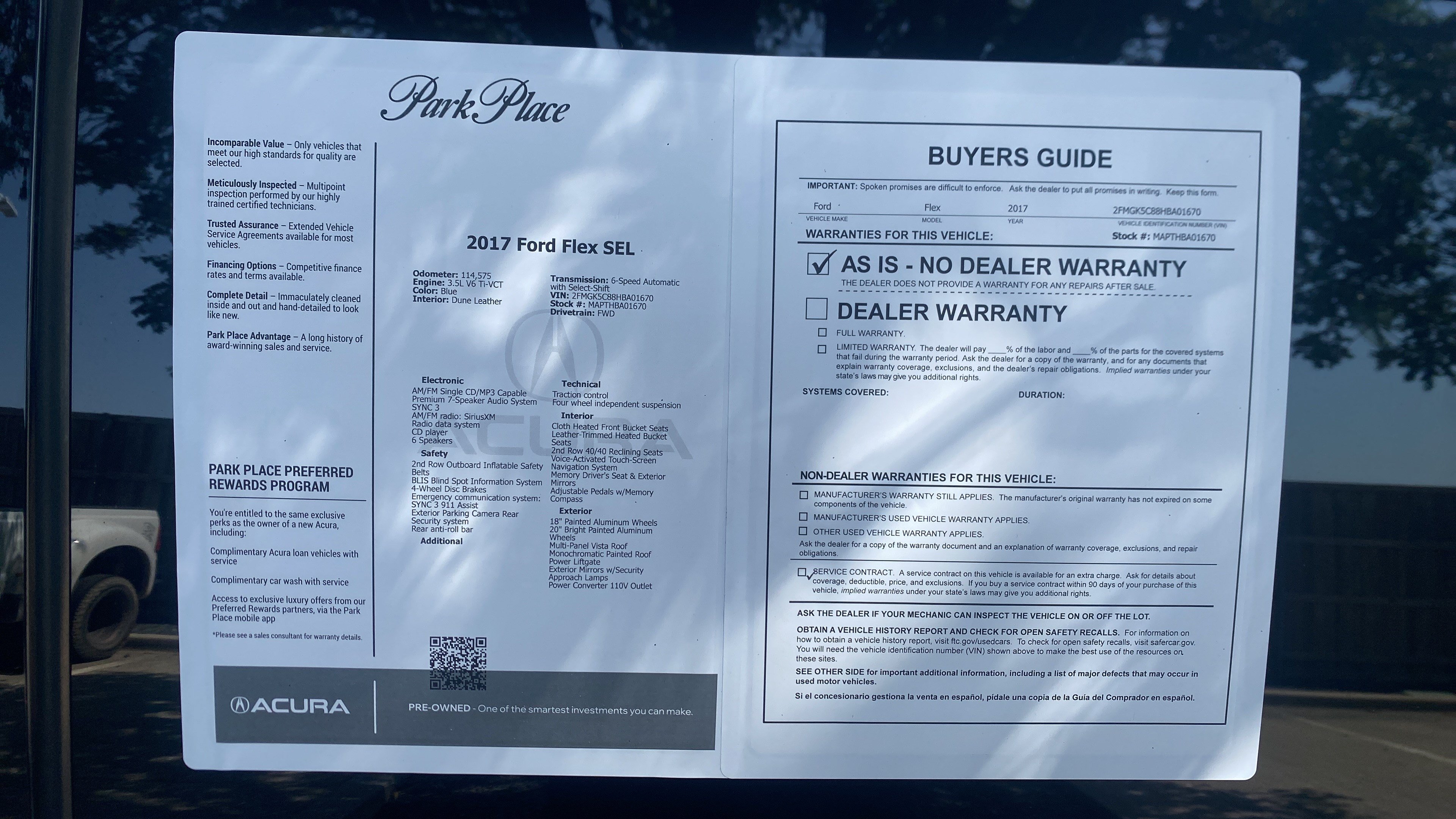 Used 2017 Ford Flex SEL w/ Equipment Group 202A FWD image 31