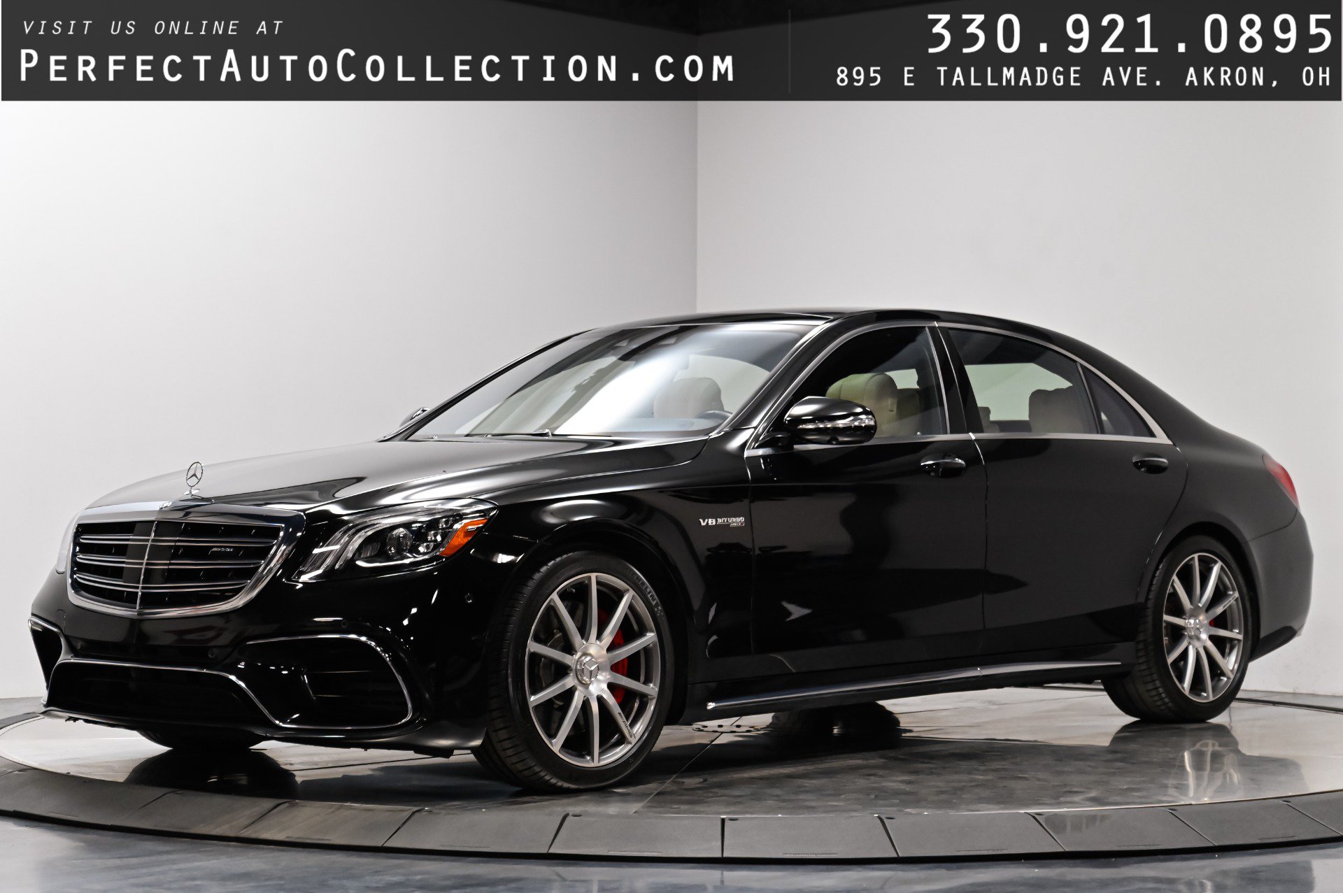 Used 2020 Mercedes-Benz S 63 AMG 4MATIC Sedan image 1