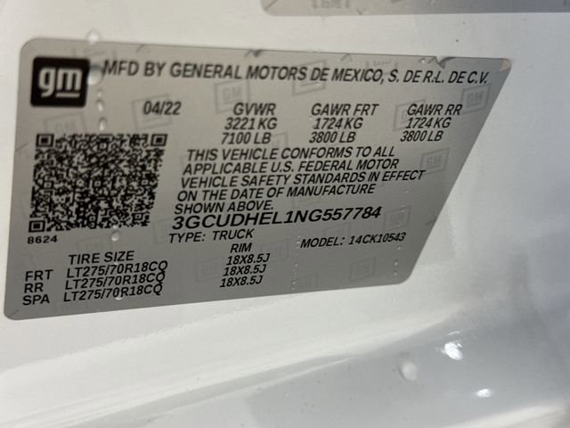 Certified 2022 Chevrolet Silverado 1500 ZR2 w/ Technology Package image 34